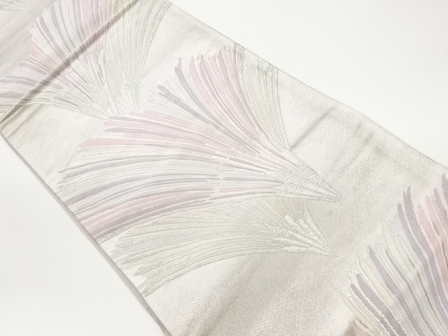 若松模様織出し袋帯